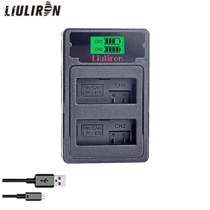 LPE8 Батарея пакет LP-E8 акумуляторная батарея LP-E8 LP E8 для Canon 550D 600D 650D 700D X4 X5 X6i X7i T2i T3i T4i T5i DSLR Камера 0,11