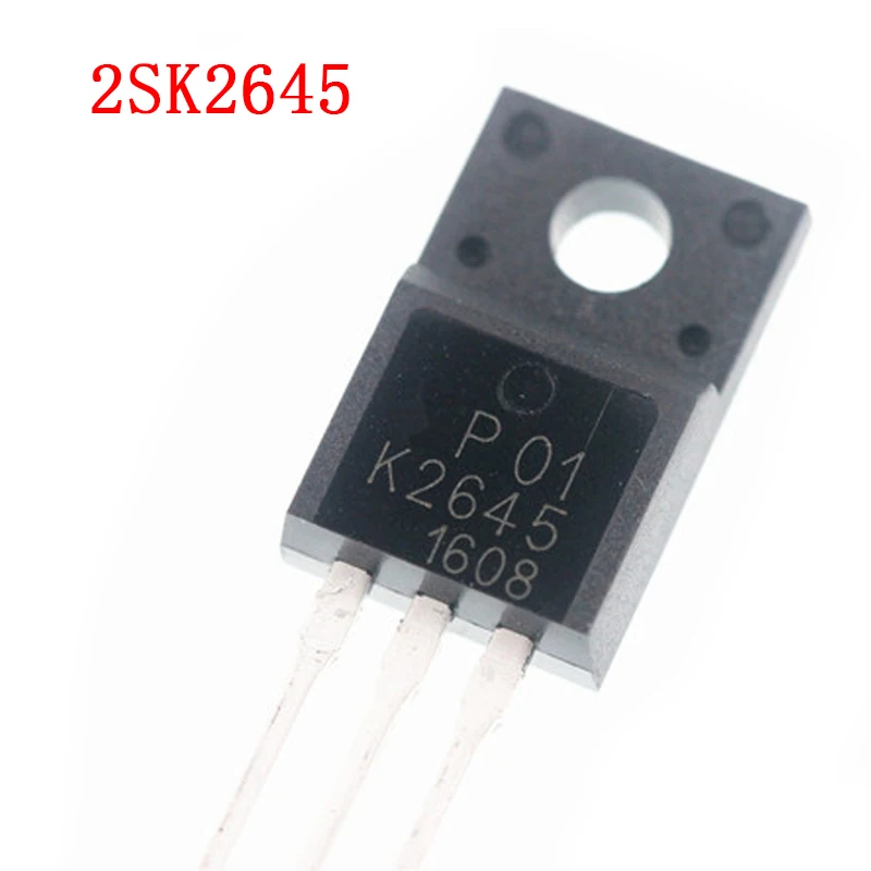 10pcs 2SK2645 TO-220F K2645 TO-220 600V 9A 1.2 TO220F MOSFET N-Channel transistor new original | Электронные компоненты и