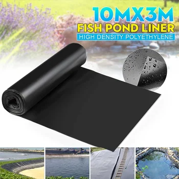 

3X10M Fish Pond Liner Gardens Pools HDPE Membrane Reinforced Guaranty Landscaping High Density Polythylene Garden Supplies
