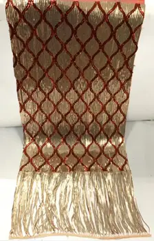 

best quality Sat-11.7805 embroidered African Tulle Lace Fabric African French Lace Fabric with embroidery