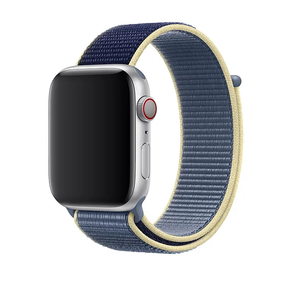 Ice Blue Спортивная петля KeBitt для apple watch 38 мм 42 мм нейлоновый мягкий дышащий для iWatch 5 сменный спортивный ремешок series4 3 2 1 44 мм - Цвет ремешка: Ice Blue