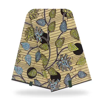

Hot selling African clothing material batik real wax fabric for dress SWV683(6yards/lot)