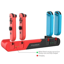 

1PCS For Joy Cons Controllers Charger Stand Charging Dock Base Station For NS Switch NS NX Console Charge Holder 2 Game Slots