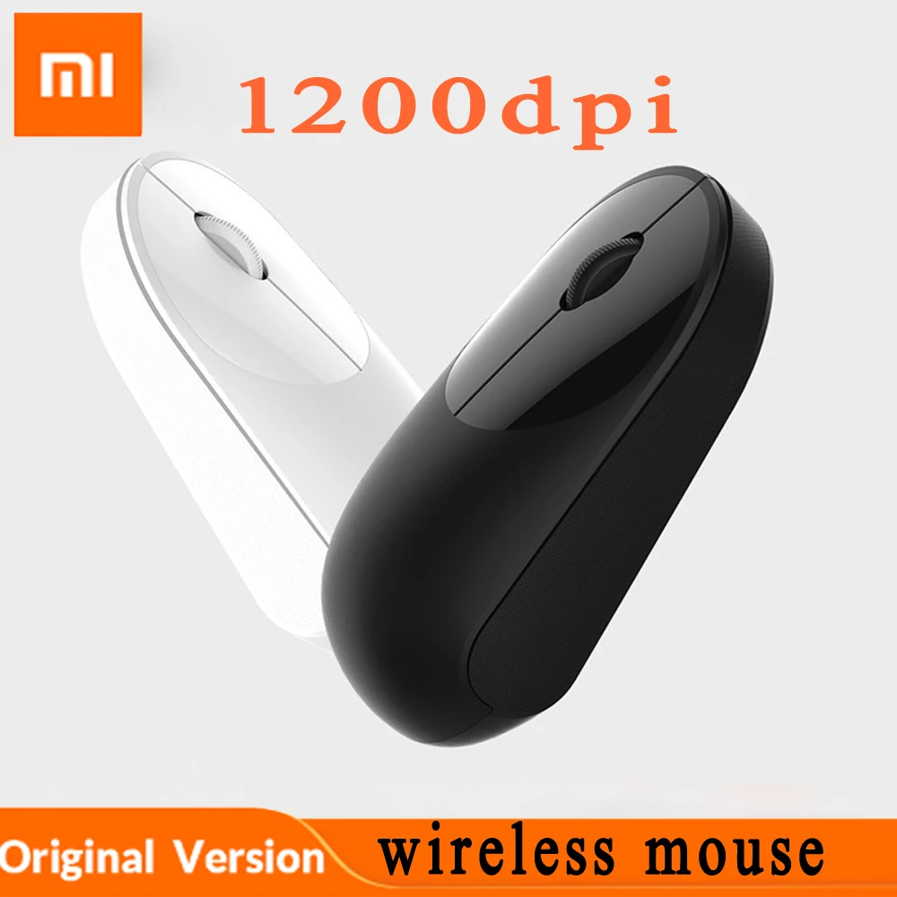 Оригинальная беспроводная мышь Xiaomi Youth Edition 1200 точек/дюйм 2,4 ГГц оптическая мышь Мини Портативная мышь для ноутбука Macbook