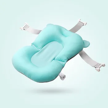 

Cartoon Baby Shower Bath Mat Portable Baby Non-slip Bathtub Pad Newborn Soft Bath Cushion Infant Bath Safety Net Mat