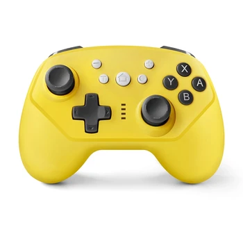 

for Nintendo Switch Pro Controller / Switch Lite Console Joystick Gamepad Bluetooth Wireless Pro Game Controller(Yellow)