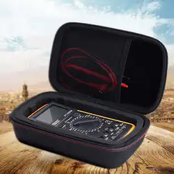 Портативный EVA тестер мультиметры сумка для хранения чехол для Fluke F117C/F17B +/F115C Цифровой мультиметр EVA PU Жесткий дорожная сумка