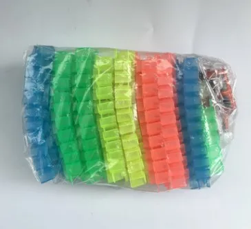 165 шт/партия новые чудесные гоночные рельсы изгиб Flex Flash растут в темноте сборка игрушка DIY гоночный трек набор с одним светодиодный автомобиль