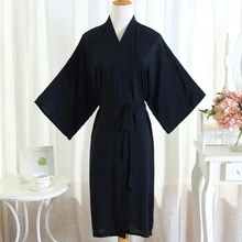 Male Homewear Kimono Bathrobe Gown Cotton Unisex Intimate Lingerie Sexy Home Clothes Nightwear Soft Sleepwear Nightgown