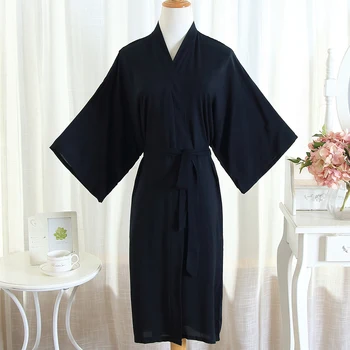 

Male Homewear Kimono Bathrobe Gown Cotton Unisex Intimate Lingerie Sexy Home Clothes Nightwear Soft Sleepwear Nightgown