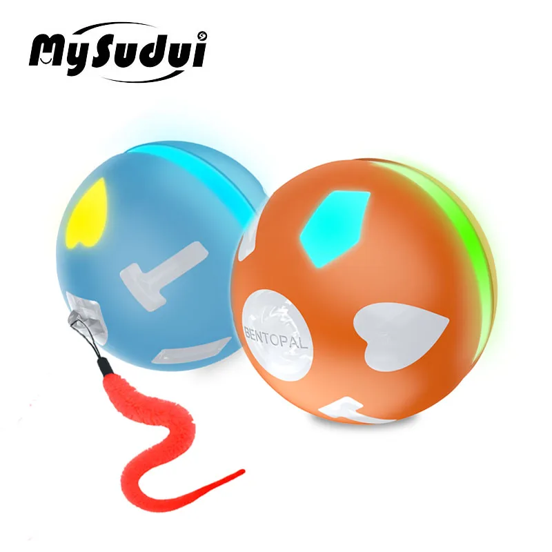 Электрический игрушечный мяч для питомца, Usb светодиодный шар, игрушки для кошек, развивающий прыгающий шар, игрушка для собаки, Интерактивная Автоматическая игрушка, Gato