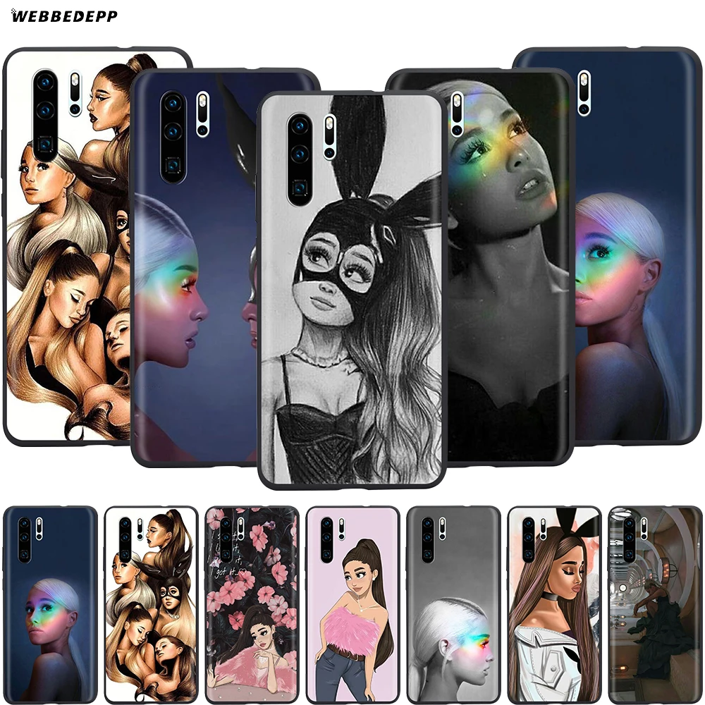 Чехол Webbedepp Ariana Grande art Для Huawei P8 P9 P10 P20 P30 Lite Pro P Smart Z 2019 Mini | Мобильные телефоны и