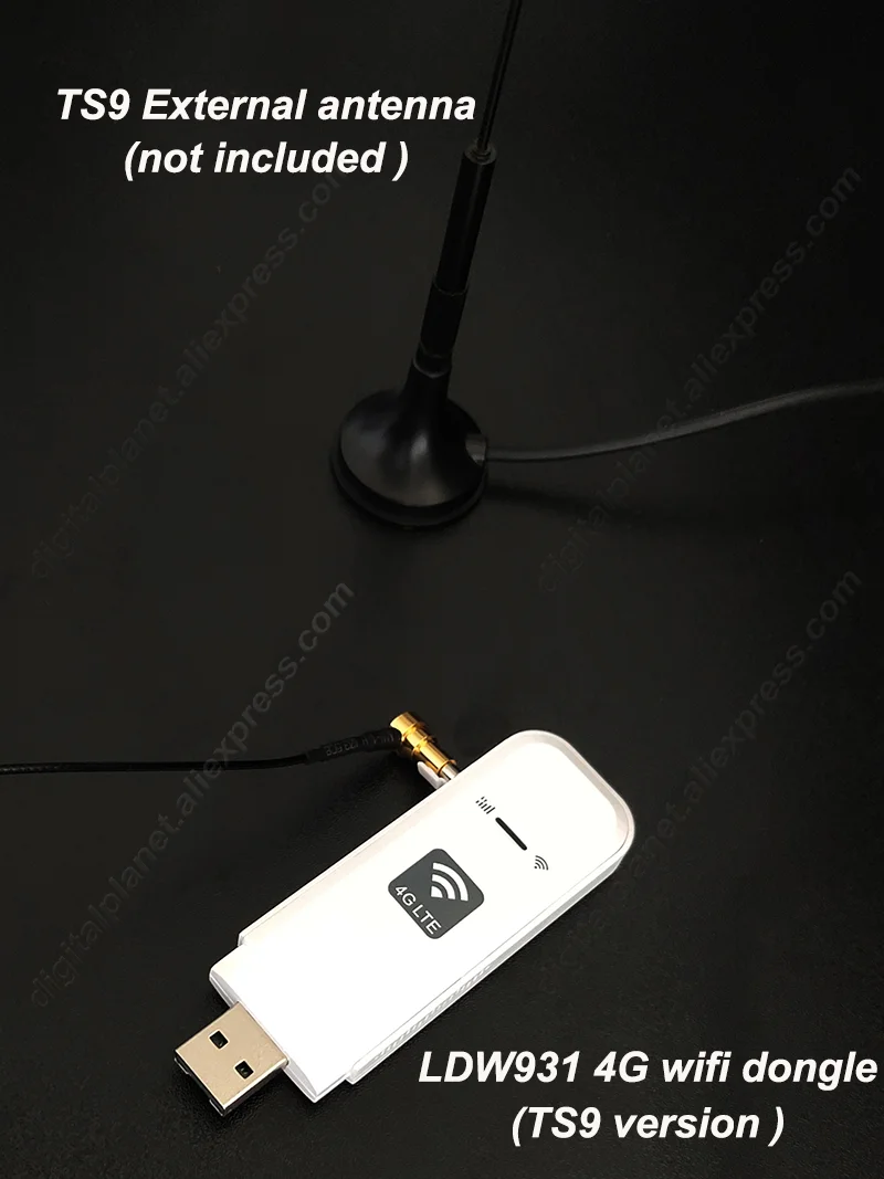 LDW931 4G wifi dongle внешняя антенна мобильный беспроводной LTE USB модем nano SIM карта слот