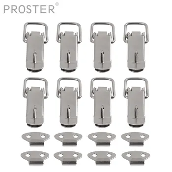 

Proster 8Pcs Loaded Toggle Case Box Chest Trunk Latch Catch Clamp Clip Toggle Catch Latch Toggle Latches For Tool box
