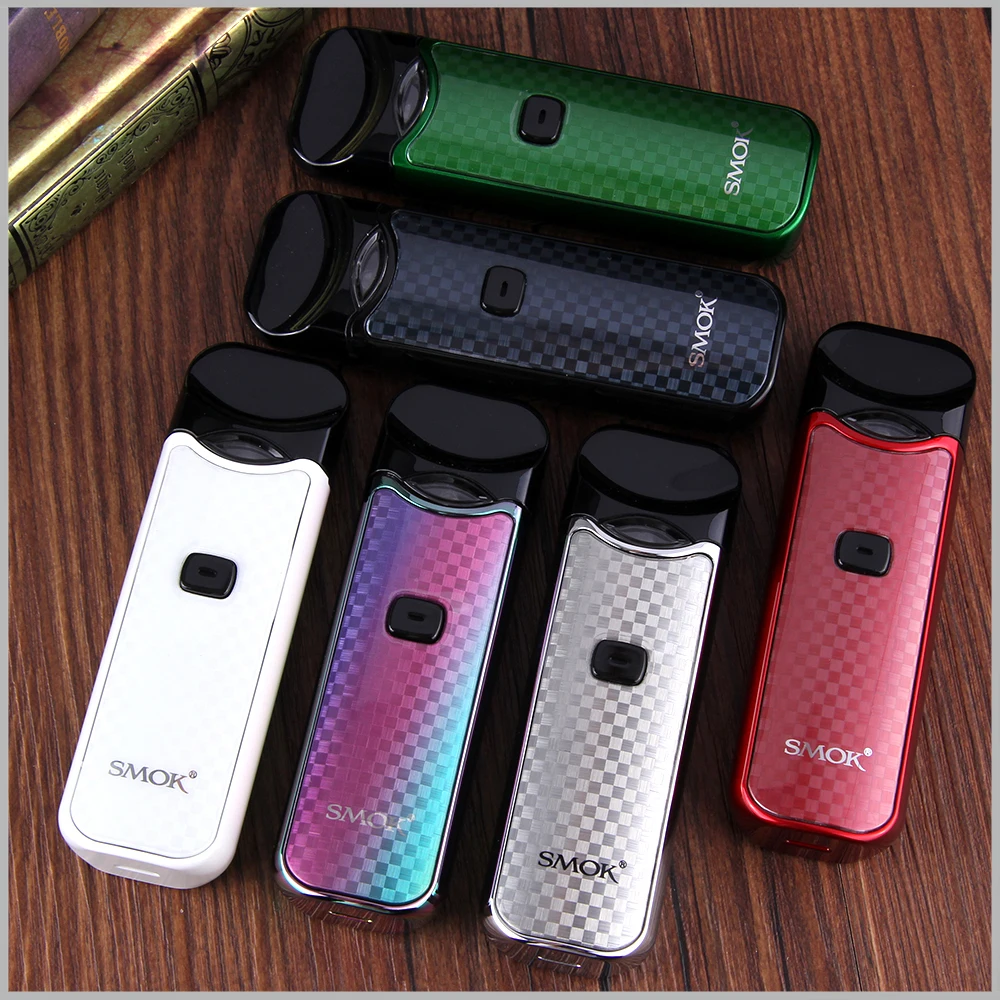 Smok Nord Pod vape комплект с аккумулятором 1100 мАч 3 мл картридж сетка спиральная электронная сигарета Vape pod Kit vs SMOK novo