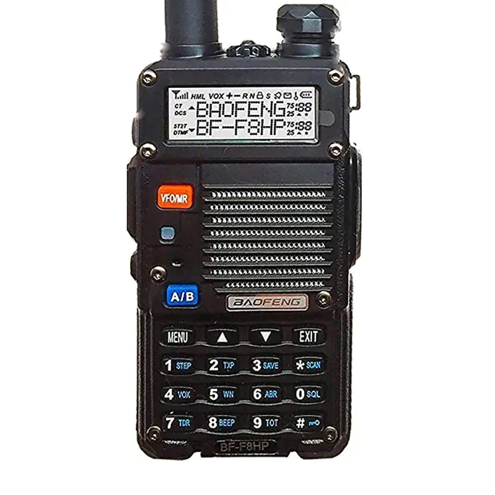 BaoFeng BF-UV 5R(UV-5R 3rd Gen) 5-ваттный двухчастотный двухстороннее радио(136-174Mhz VHF и 400-520 МГц UHF) включает в себя полный комплект