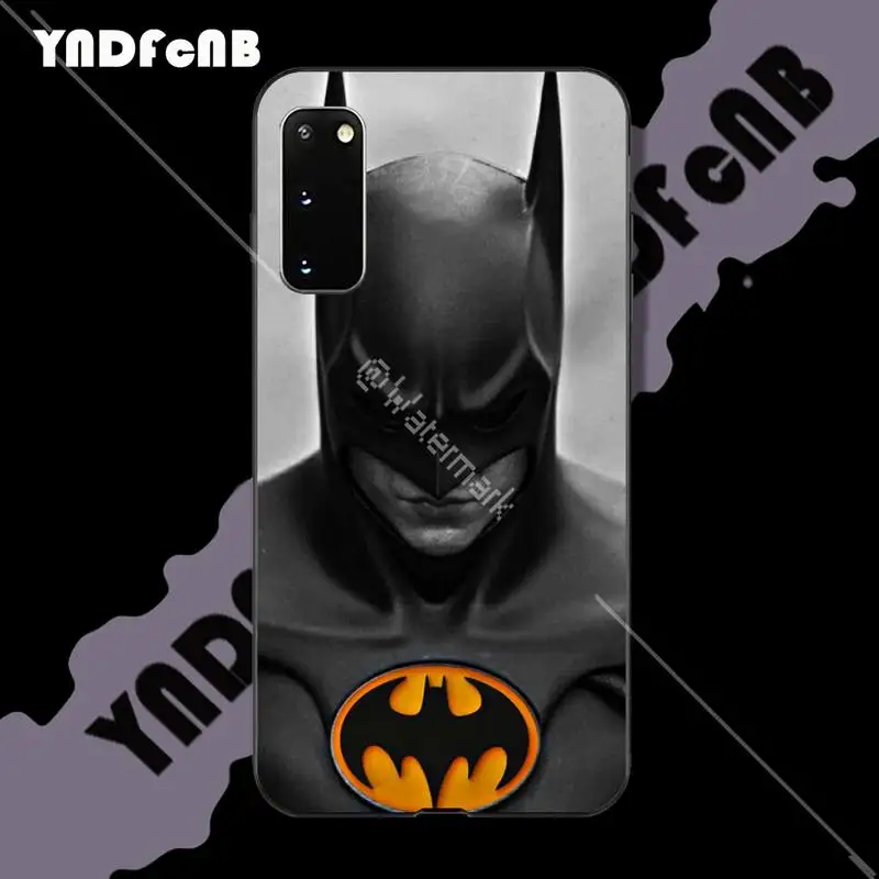 DC Супергерои Бэтмен силиконовый чехол для телефона Samsung galaxy s6 s7 edge s8 s9 s10 lite s20 ULTRA