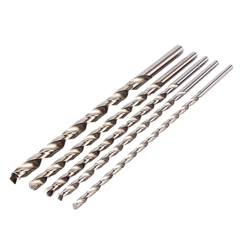 

Extra Long 200Mm Twist Drill Bits Hss Straight Shank Twist Drill Bit Woodworking Metal Drilling Engineering Accuracy Drill Bits