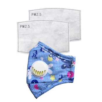 

Reusable Breathable Cotton Protective Children Face mask Kid Cartoon Cute PM2.5 Anti-Dust Mouth Face Mask
