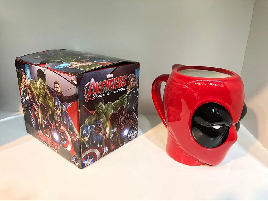 Лидер продаж кофейные кружки Marvel Дэдпул Бэтмен чашки и супер герой Марк посуда