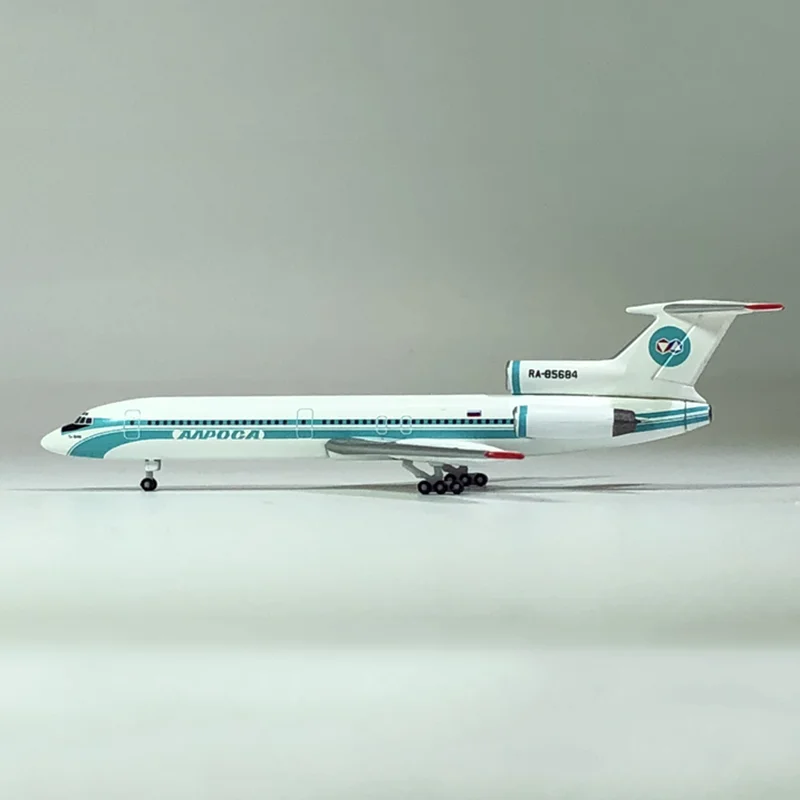1/500 масштаб Россия Украина Tu-154M Россия АЛРОСА авиакомпания литой металлический самолет авиационный самолет модели дисплей коллекции