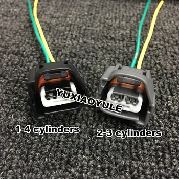 

2/4/10sets/lot 2 Pin/Way Ignition Coil Plug High Pressure Bag Connector Socket Housing With Pigtail For Hyundai Kia Accent