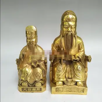 

--- ++Wenchang Dijun copper ornaments Wenquxing Wenchang god statue yewang student career promotion crafts