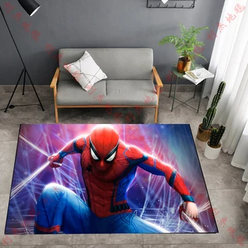 

The Avengers Marvel Spider Man Door mat Rug Carpet Floor Bedroom Doormat Non-slip Mat Cartoon Gift