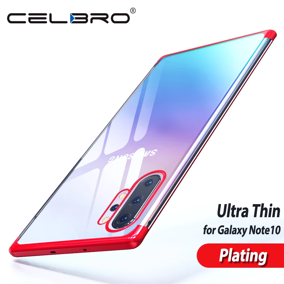 Кристально чистый ТПУ мягкий чехол для телефона samsung Galaxy Note 10 Plus s Pro + чехол| |