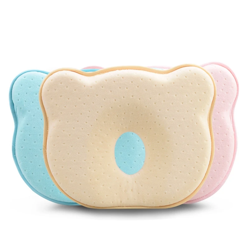 Memory Foam Baby Pillow Breathable Baby Shaping Pillows To Prevent Flat Head Ergonomic Newborns Pillow 0-12M