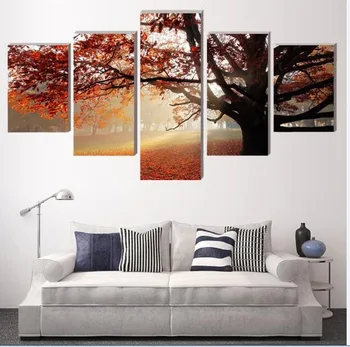 

5PCS 5d diamond painting forest Full square Rhinestone Cross Stitch floral Pattern Mosaic Multi-pictures Home Decorative Crafts