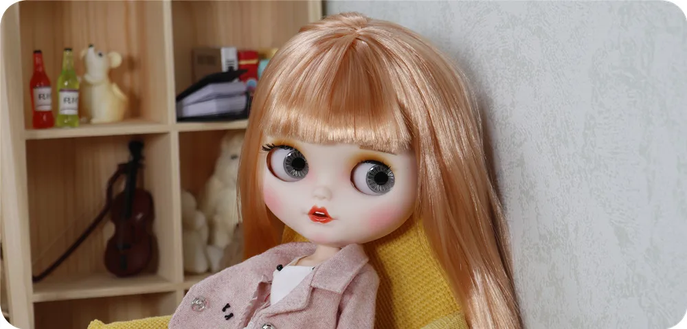 ICY DBS Blyth Puppe mit Ohren Kombination angepasst make-up mit augenbraue kleidung schuhe einschließlich 1/6 bjd Azon S Neo – Detail 5