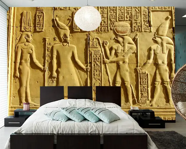 Tienda Online Kom Ombo Temple Egipcio Fresco 3d Papel Pintado