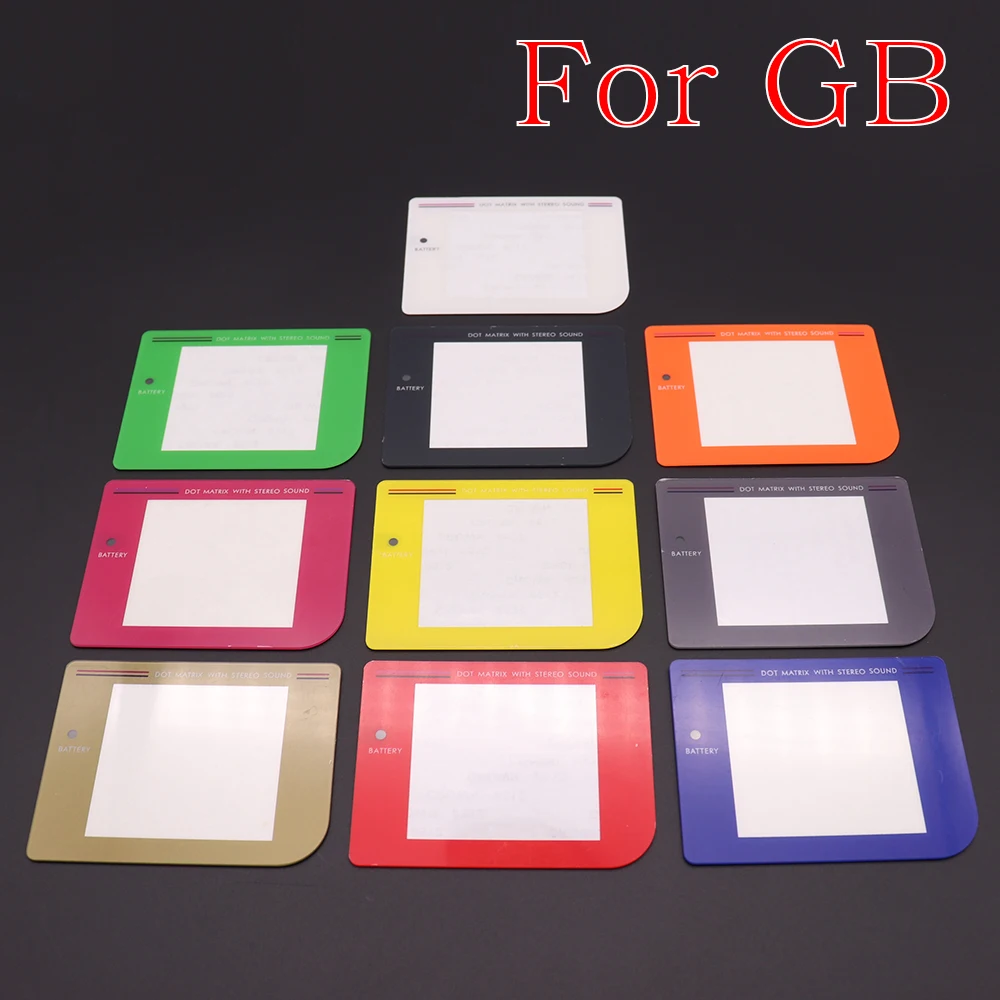 Copertura Dell'Obiettivo Dello Schermo Di Ricambio Per Nintendo Gameboy Game Boy Gb Dmg Display Plastic Gameboy Plastic Mirror Color