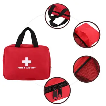 

First Aid Kit Bag Outdoor Home Medical Emergency Kit Survival Empty Bag Multifunctional Medical Hand Bag for Camping Travel