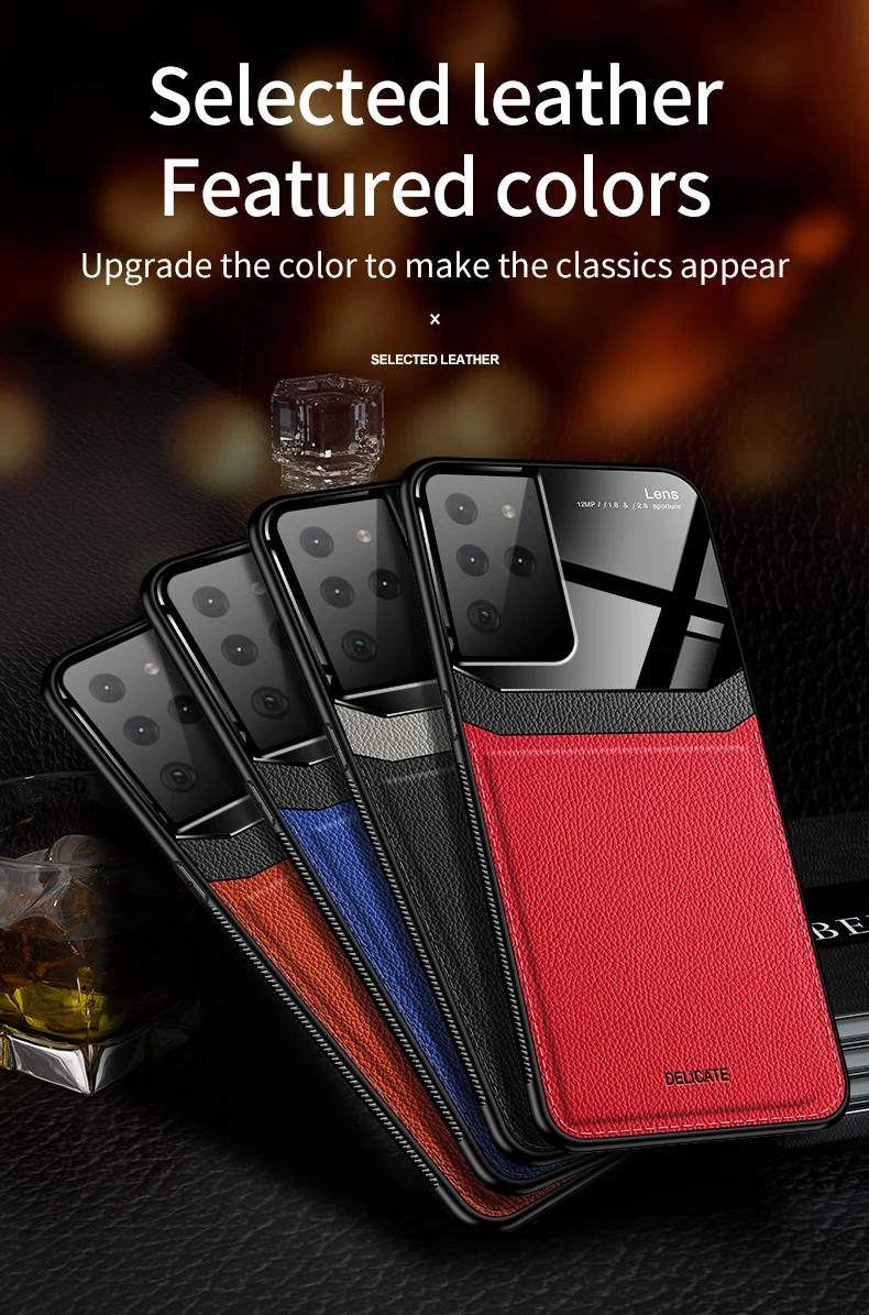 Galaxy S21 Ultra leather case 6