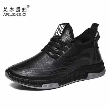 

Running Shoes for Men Outdoor Comfortable Breathable Walking Shoes Man Athletic Sneakers Black Sport Footwear Chaussure Homme