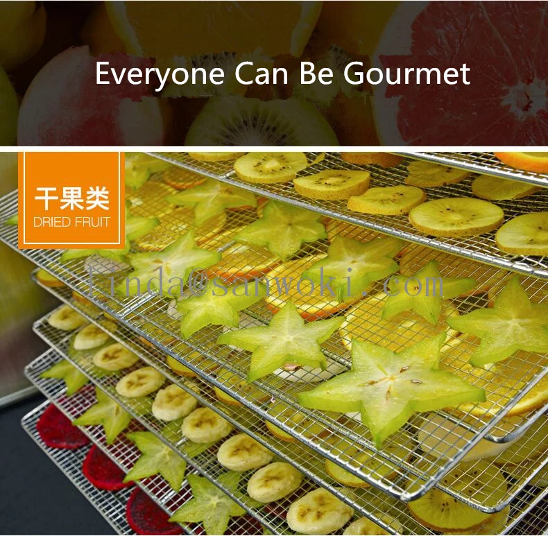16 Layers herbs Drying oven Meat Drying Machine Dried fruit machine beef dryer fruit tea maker vegetables dehydrator