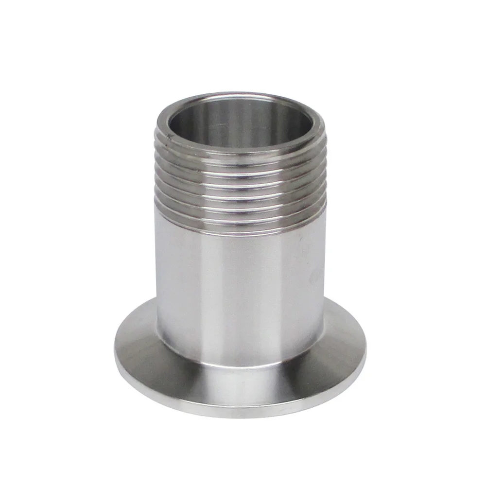1/2 ''DN15 2'' DN50 BSP 304 нержавеющая сталь санитарный тройной зажим наконечник