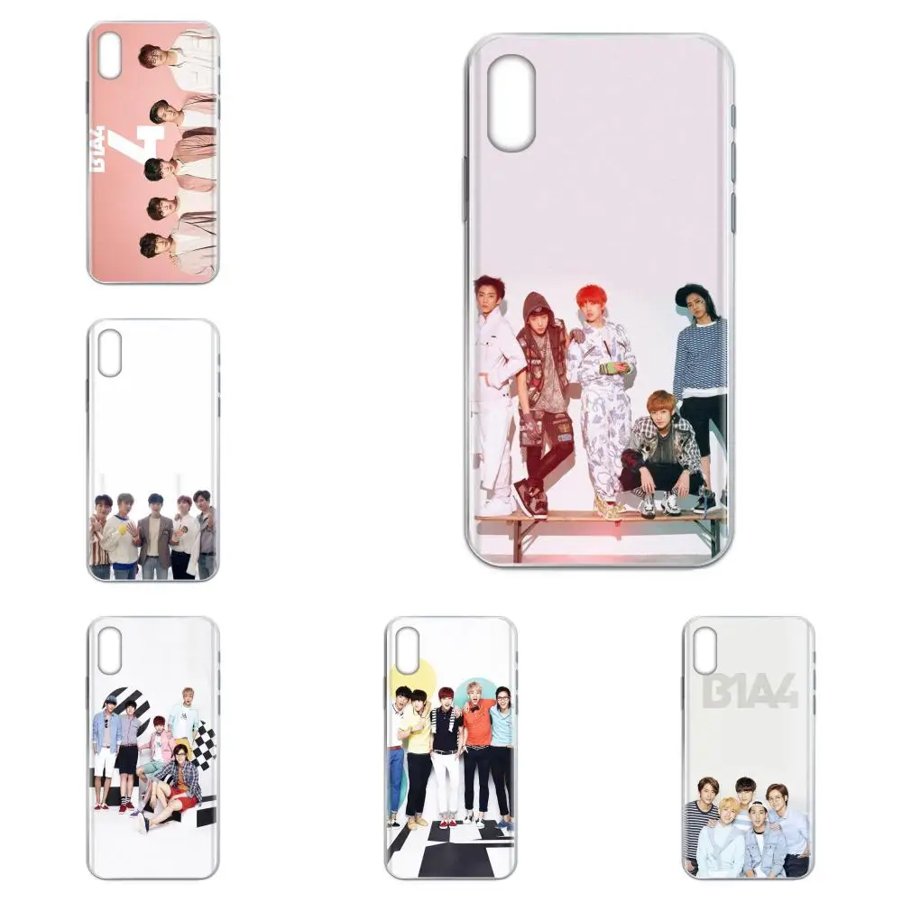 Мягкий прозрачный чехол для Xiaomi Redmi Mi 4 7A 9T K20 CC9 CC9e Note 7 8 9 Y3 SE Pro Prime Go Play Korean Kpop B1a4 |