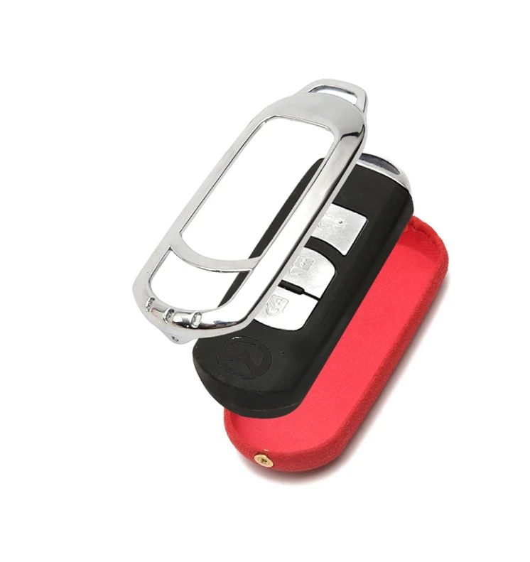 High Quality Car Suede TPU Keyring Holder Cover Case For Mazda CX-5 CX-9 Axela Mazda 6 Atenza 2/3/4 Button Smart Fob Key Protect