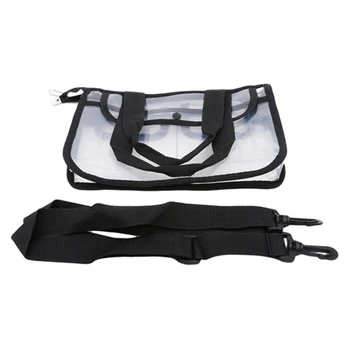 

Fashion transparent one shoulder cosmetic bag EVA waterproof travel Beach pouch organizer Wash bag toiletry beauty case