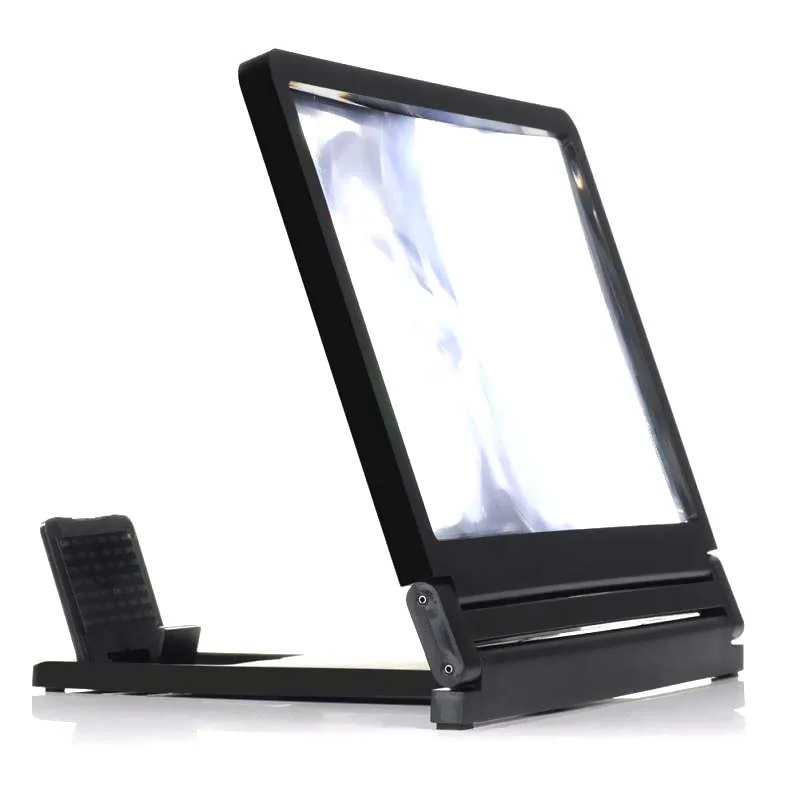 Усилитель экрана мобильного телефона складной усилитель 3D увеличение видео стекло увеличитель для экрана телефона Подставка для смартфона держатель