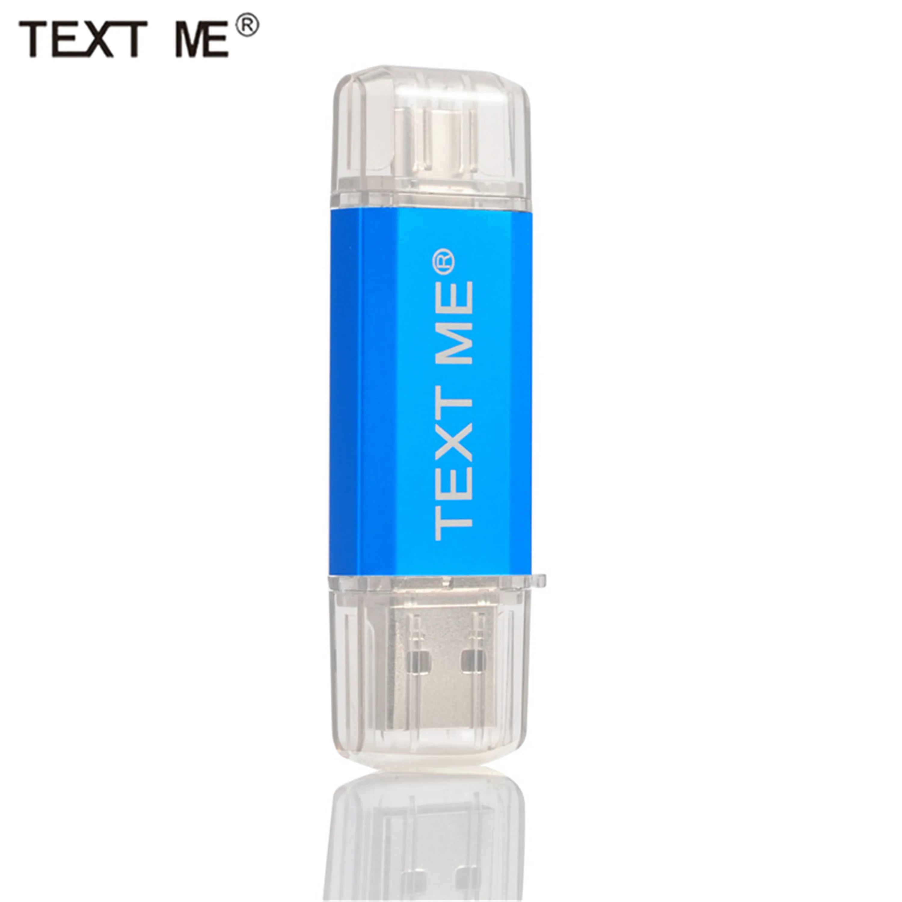 USB флеш накопитель TEXT ME creative Type C 4 ГБ 8 16 32 64 2 0|USB флэш-накопители| |