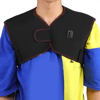 

Electric Heating Pad Warm Therapy Neck Shoulder Back Pain Relief Cushion USB NEW