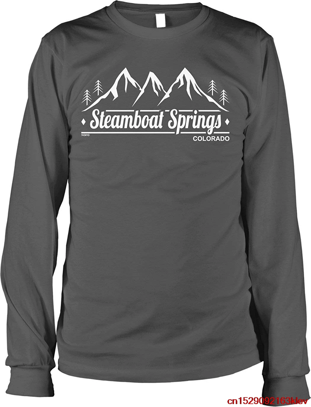 FGHFG Steamboat Спрингс Colorado Мужская рубашка с длинным рукавом Унисекс wo футболка| |