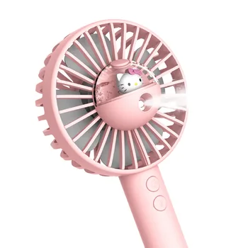 

3.7V USB charging Portable Spray Mini Electric fan Humidification 10ml water tank 3gears adjustment 1800mAh Ice fog cooling