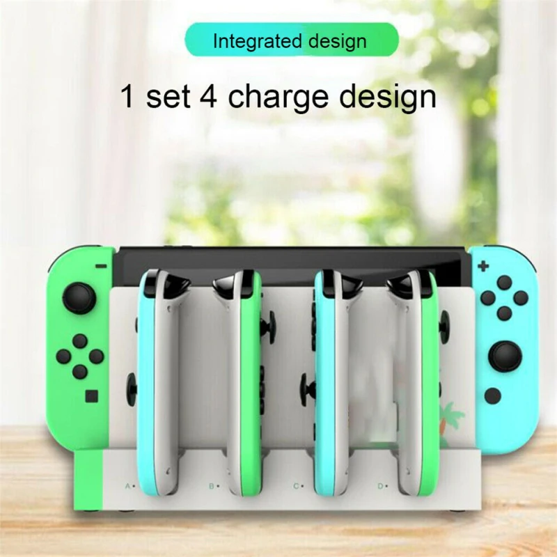

For PG-9186 Dynamic Switch Handle Charger For NS - Left And Right Small Handle Charging Base Charger Stand Charging Dock