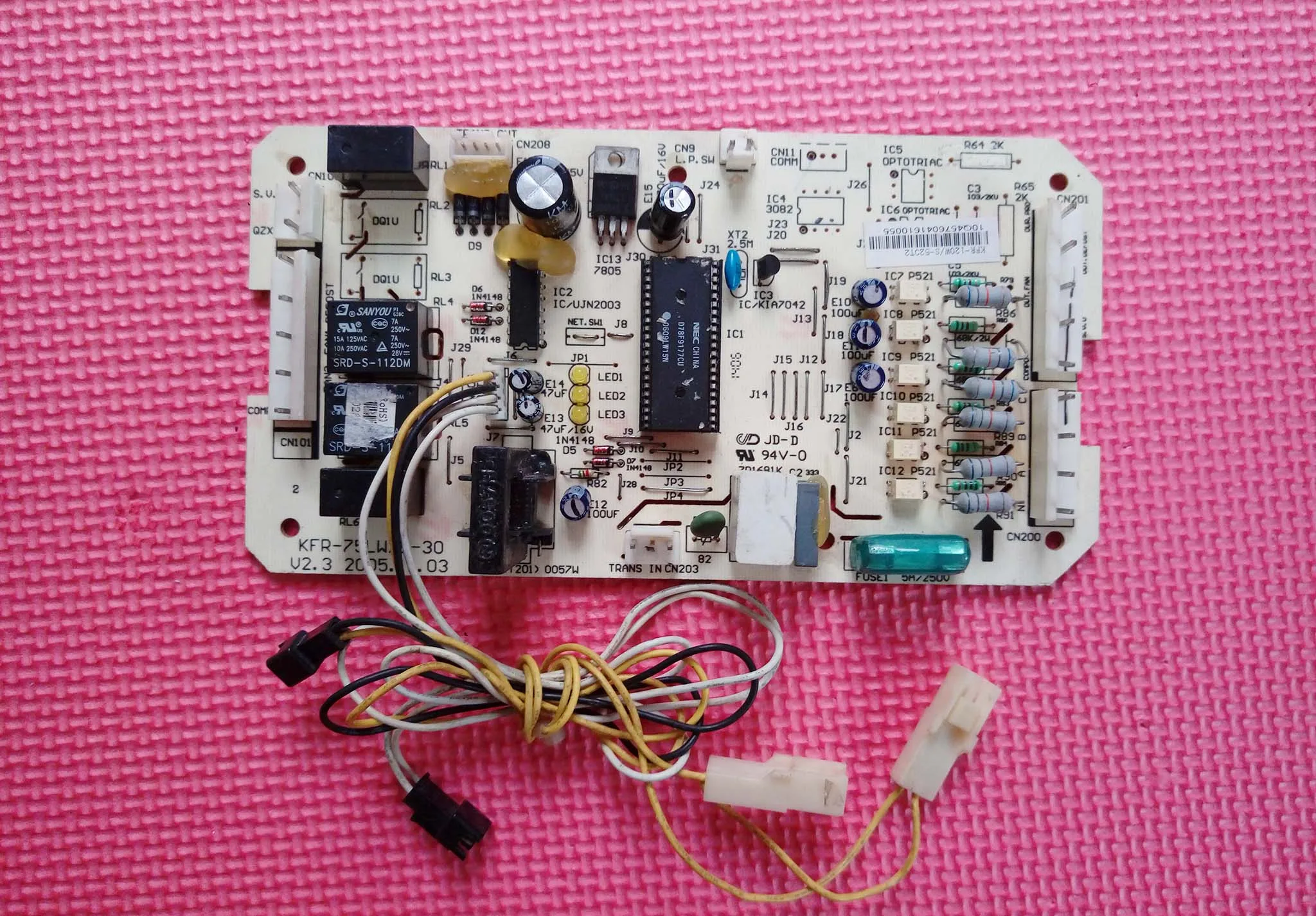 novo bom trabalho para ar condicionado placa mae 04