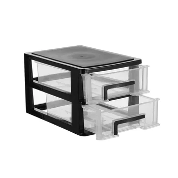 

Double Layer Plastic Drawer Type Closet Portable Storage Cabinet Multifunction Dustproof Storage Rack Organizer Furniture